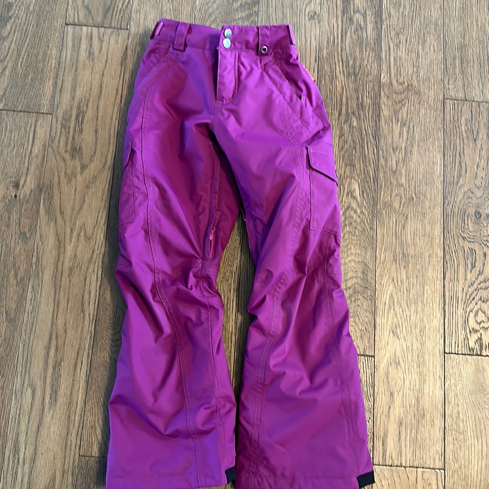Girls like new ski pants